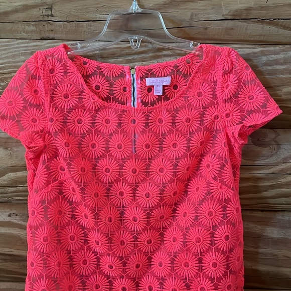 Lilly Pulitzer Sheer Neon Top - Picture 10 of 11